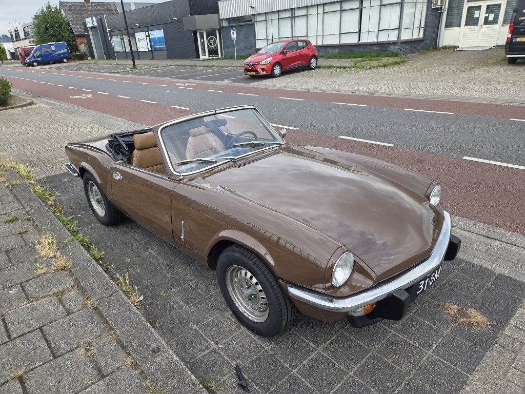 Triumph Spitfire 1.5 TC bouwjaar 1975, Auto's, 1493 cc, 4 cilinders, Origineel Nederlands, Handgeschakeld