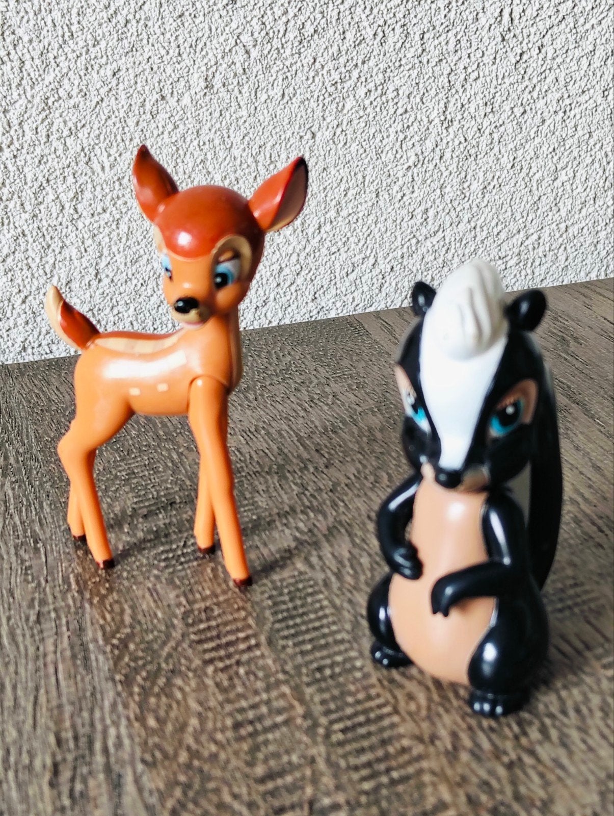 Disney Bambi en stinkdiertje figuren, Verzamelen, Ophalen of Verzenden, Overige figuren, Zo goed als nieuw, Beeldje of Figuurtje