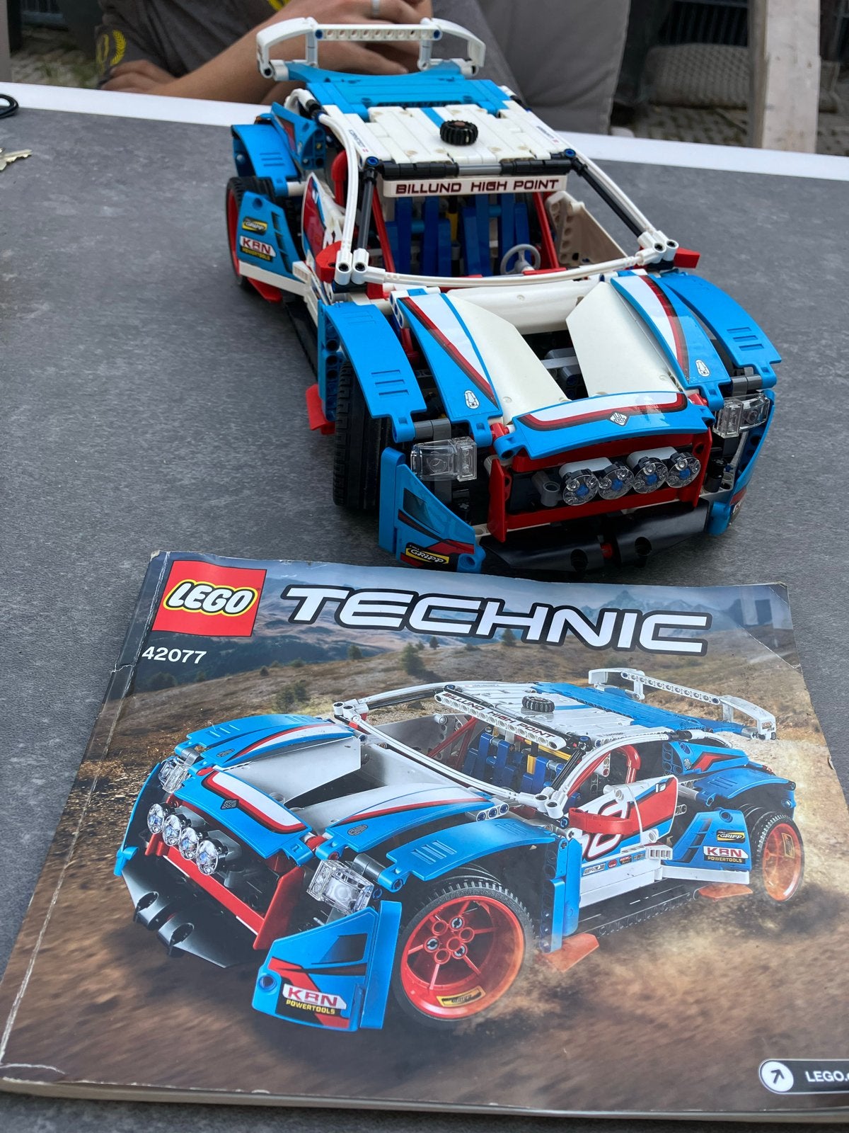LEGO Technic Rally Car 42077, Ophalen of Verzenden, Zo goed als nieuw, Overige merken