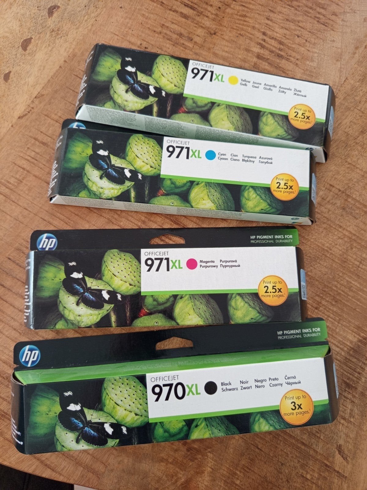 HP OfficeJet 970XL/971XL Inktcartridges - Nieuw, Computers en Software, Verzenden, Nieuw