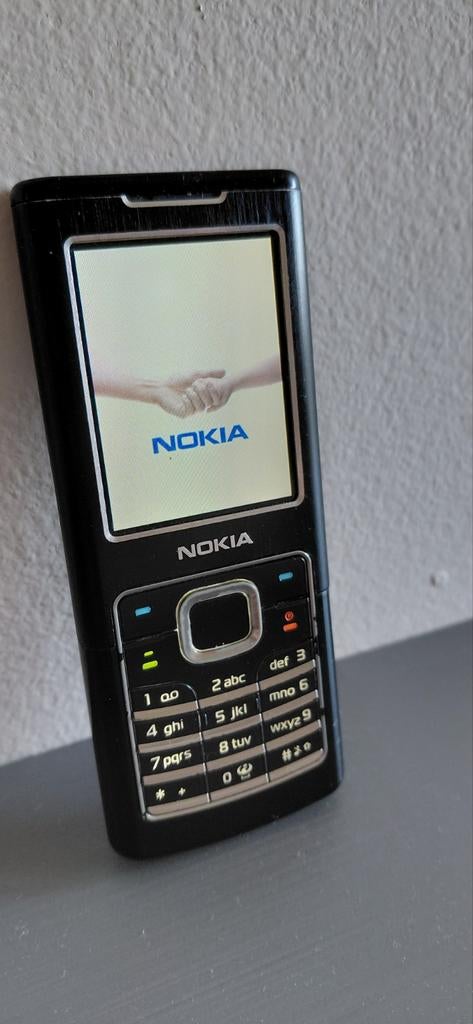 Nokia 6500 Classic, zwart, simlockvrij, zonder lader., Ophalen of Verzenden, Gebruikt, Zwart, Klassiek of Candybar