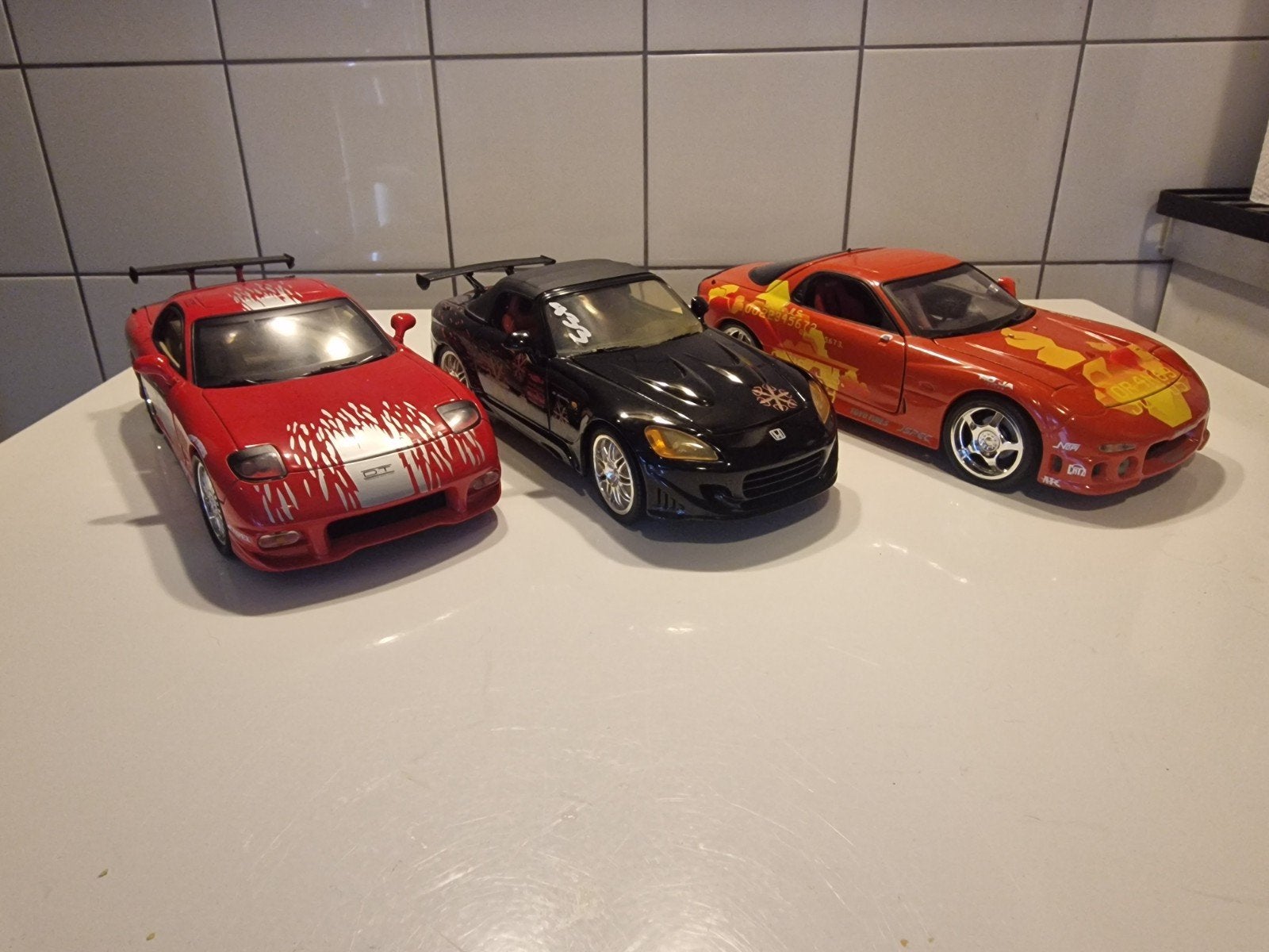 1/18 Fast & Furious modelauto's - met kleine imperfecties, Ophalen of Verzenden, Gebruikt, Auto, ERTL
