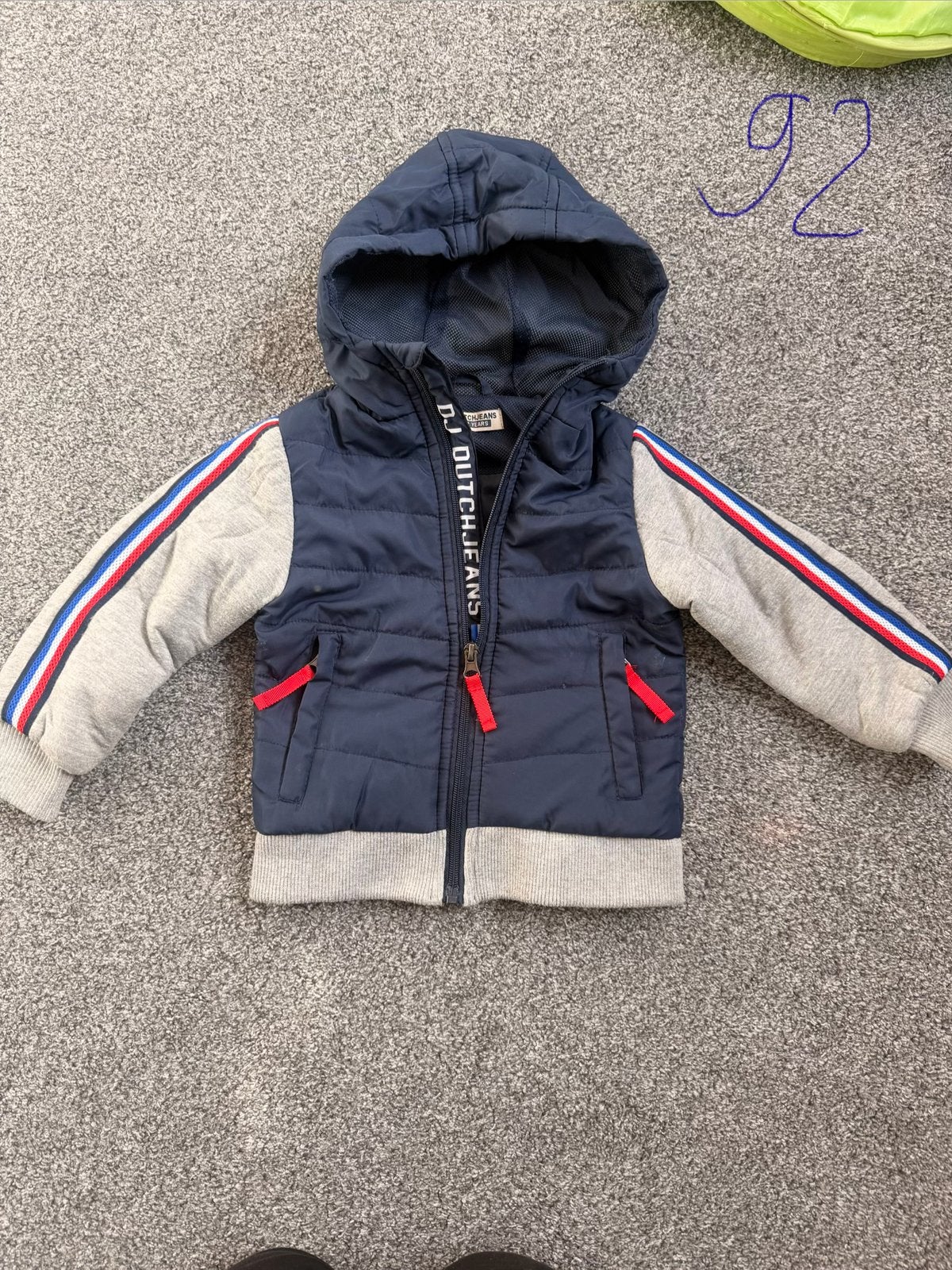 Jas maat 92 DJDutch, Kinderen en Baby's, Kinderkleding | Maat 92, Ophalen of Verzenden, Zo goed als nieuw, Meisje, Jas