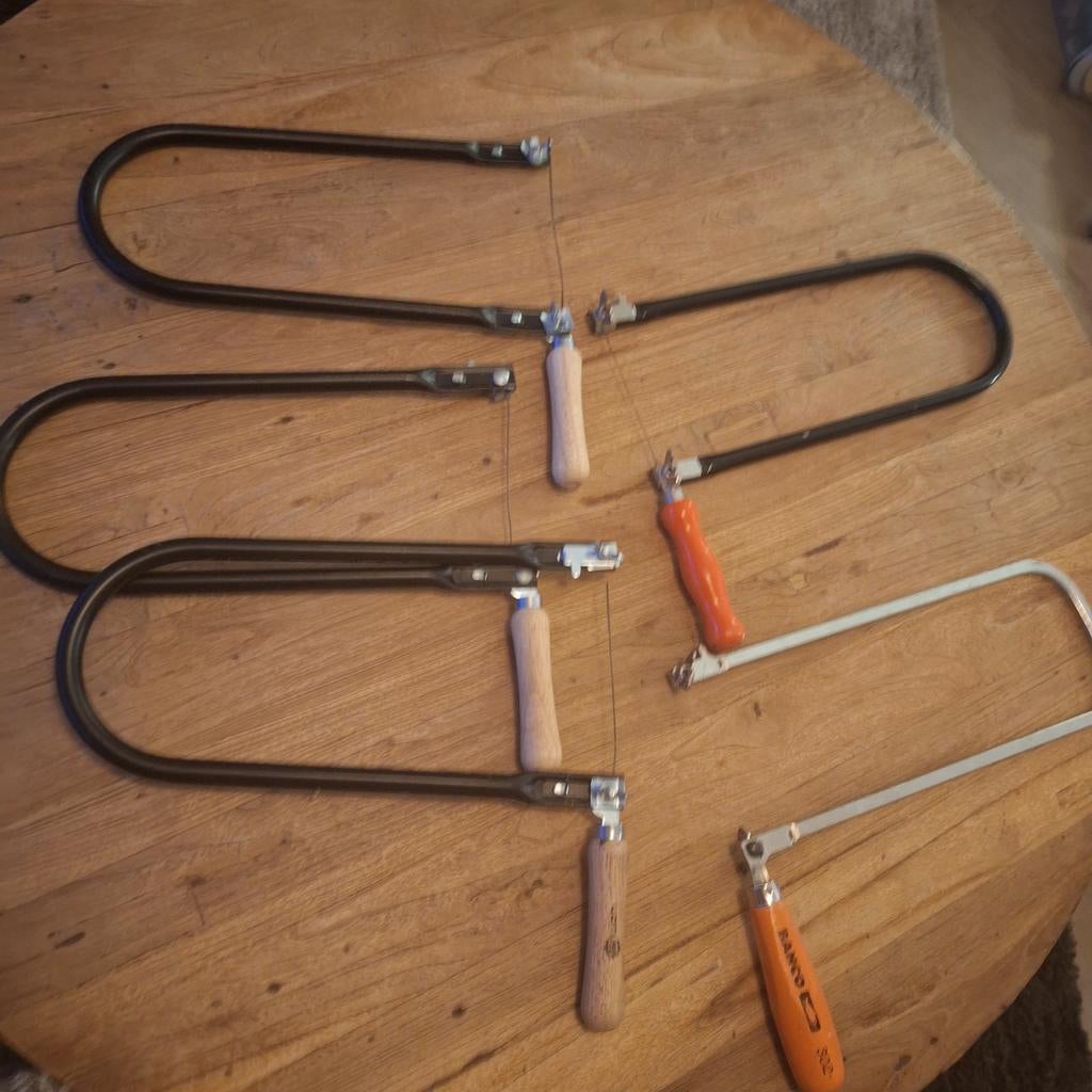 Diverse figuurzagen - Set van 5, Ophalen of Verzenden, Gebruikt