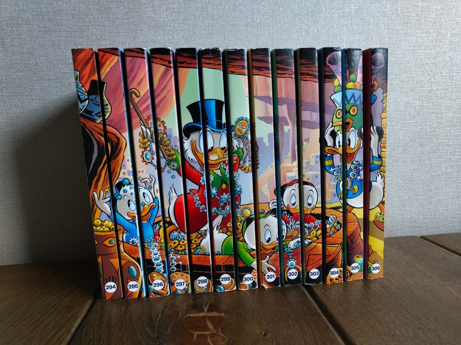 Donald Duck Pockets - Complete Serie 294-306, Boeken, Gelezen, Complete serie of reeks, Ophalen of Verzenden, Disney Donald Duck
