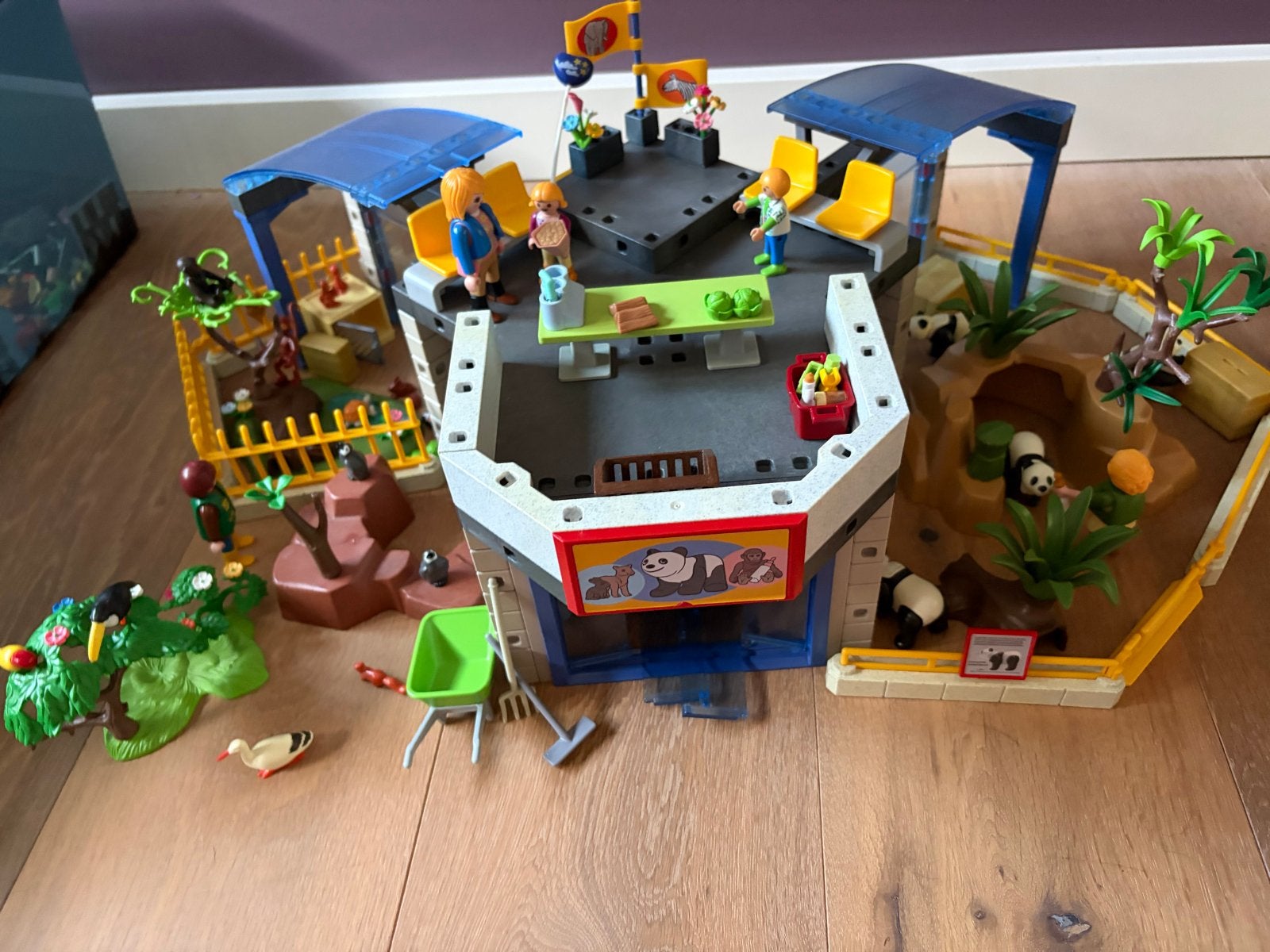 Playmobil Dierentuin met Panda's en Veel Dieren, Ophalen, Gebruikt, Gebouw, Complete set