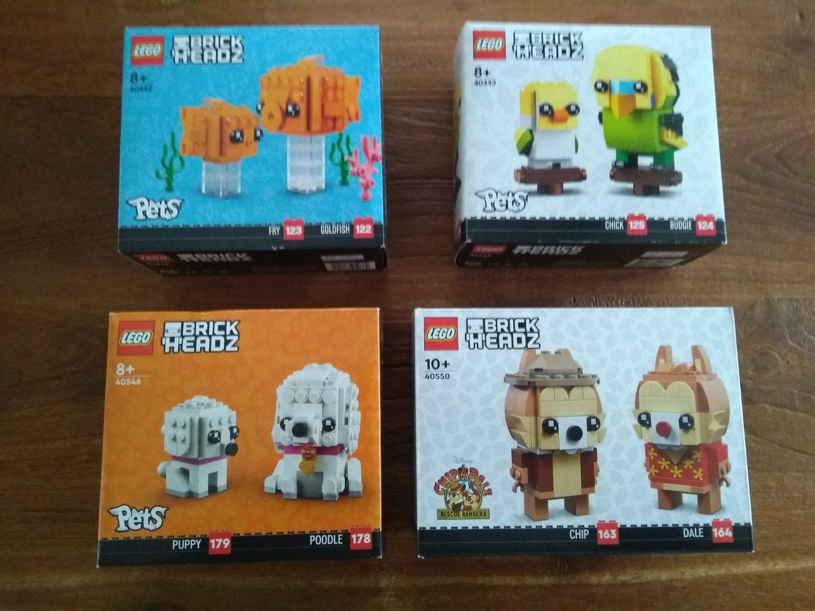 Lego brickheadz.  Nieuw in doos 40442-40443-40546-40550, Ophalen of Verzenden, Nieuw