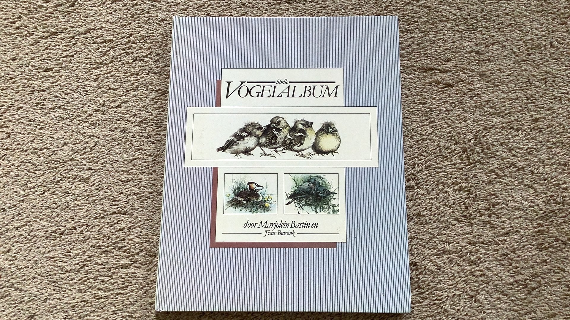 Libelle. Vogelalbum, Marjolein Bastin. Compleet., Ophalen of Verzenden, Zo goed als nieuw, Plaatjesalbum