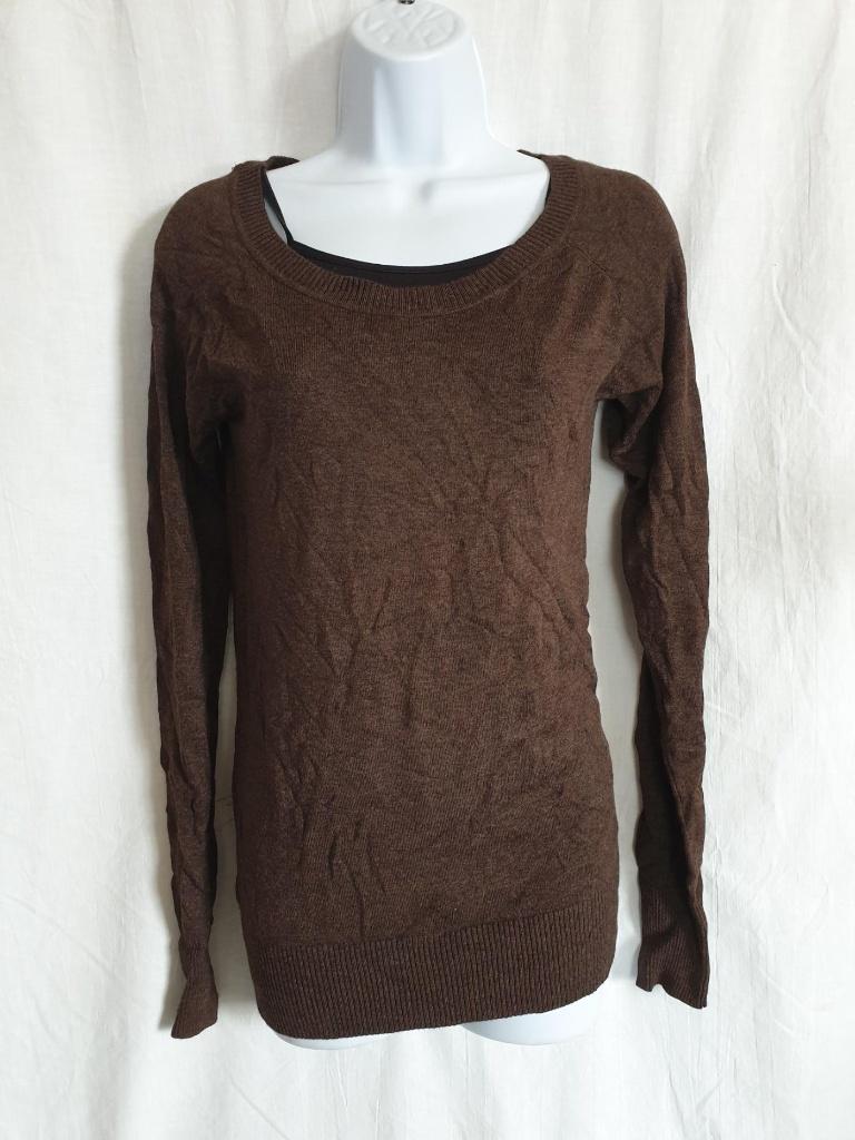 Leuke bruine trui NIEUW. mt M Merk Clockhouse Basic, Maat 38/40 (M), Bruin, ., Nieuw