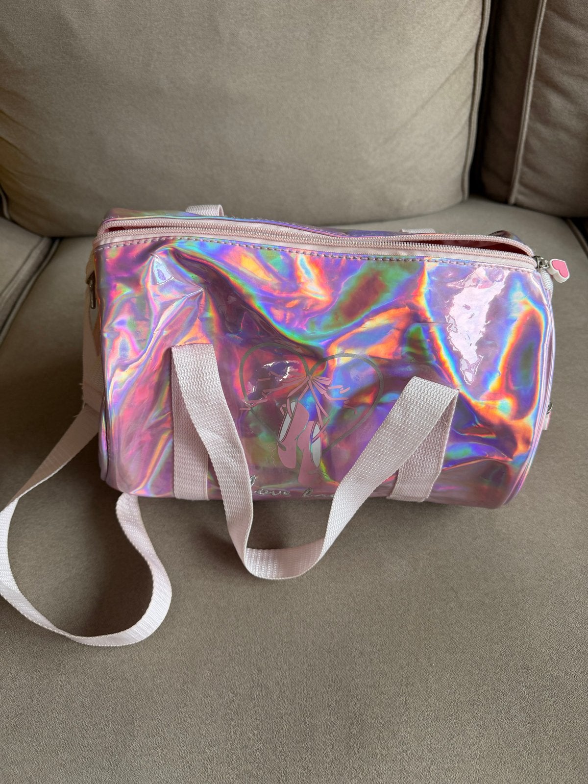 Balletkleding set: jurk, overslagvest, schoenen, tas, panty, Sport en Fitness, Ophalen, Gebruikt, Kleding