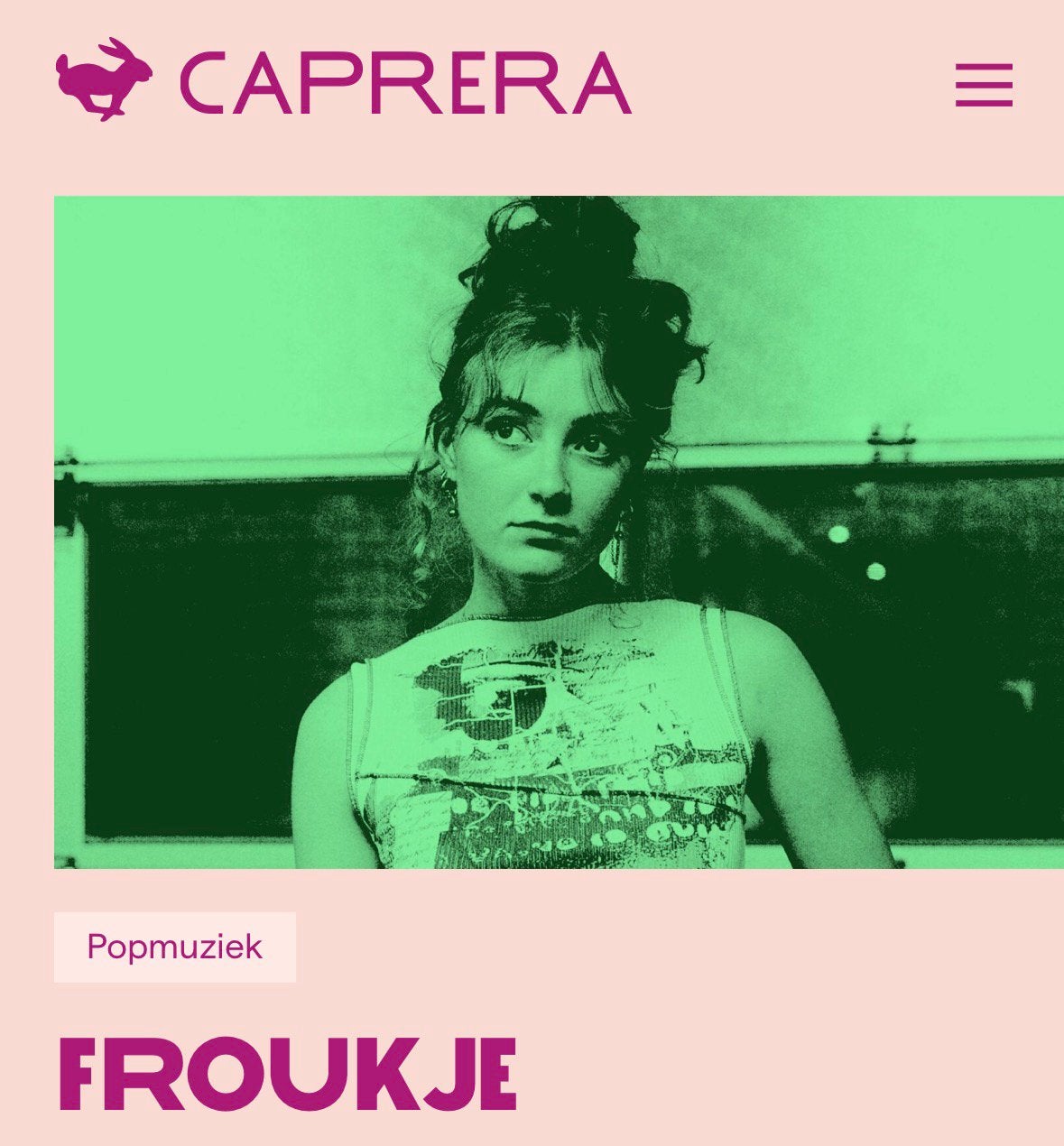 Froukje @ Caprera Bloemendaal, Twee personen, Juni