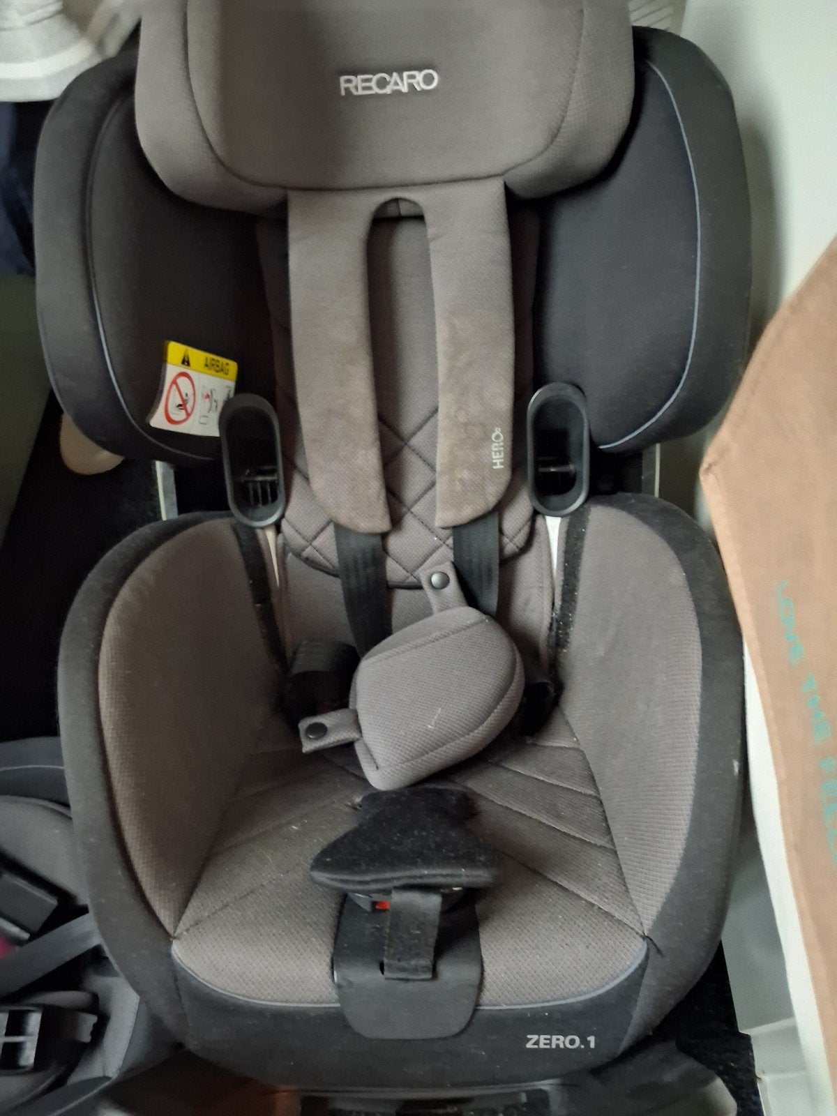 Recaro Zero.1 autostoel, Kinderen en Baby's, Romer, Verstelbare rugleuning, Gebruikt, 0 t/m 18 kg