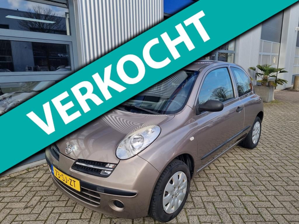 Nissan Micra 1.2 Visia | automaat | airco, 15 km/l, 921 kg, 4 cilinders, Bruin