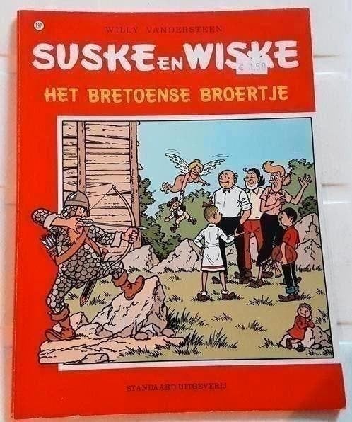 Suske en Wiske 192 Het Bretoense broertje - Vandersteen 1986, Eén stripboek, Ophalen of Verzenden, Zo goed als nieuw