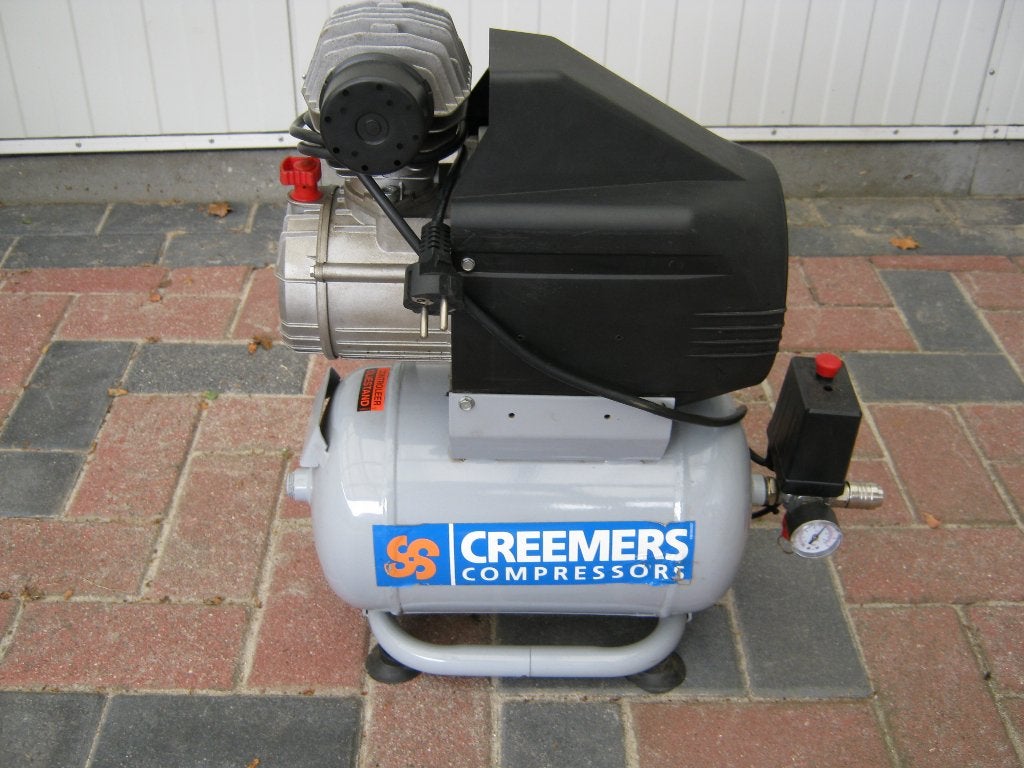 te koop  Creemers MK 105 Mobiele Compressor, Ophalen, 6 tot 10 bar, Zo goed als nieuw, Minder dan 200 liter/min