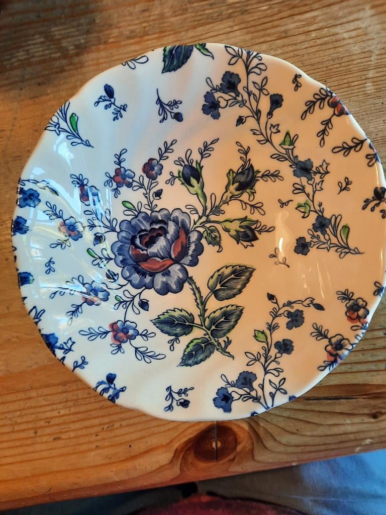 Schaaltje/ kommetje Johnson Brothers Rose chintz blue, Ophalen of Verzenden, Porselein, Overige stijlen, Schaal of Schalen