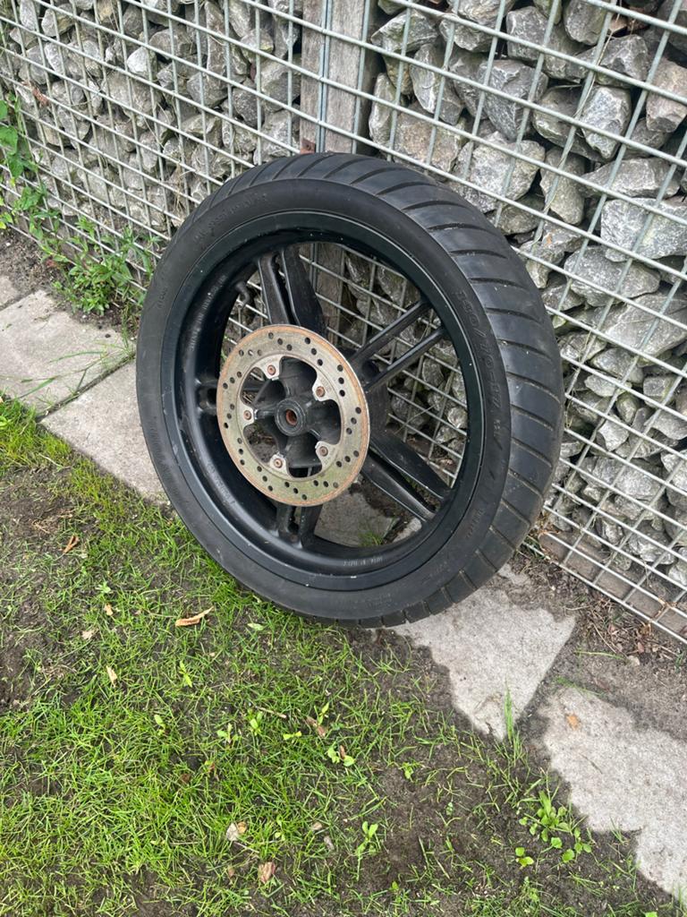 Yamaha TZR 50 wiel met band en remschijf, Ophalen of Verzenden, Gebruikt