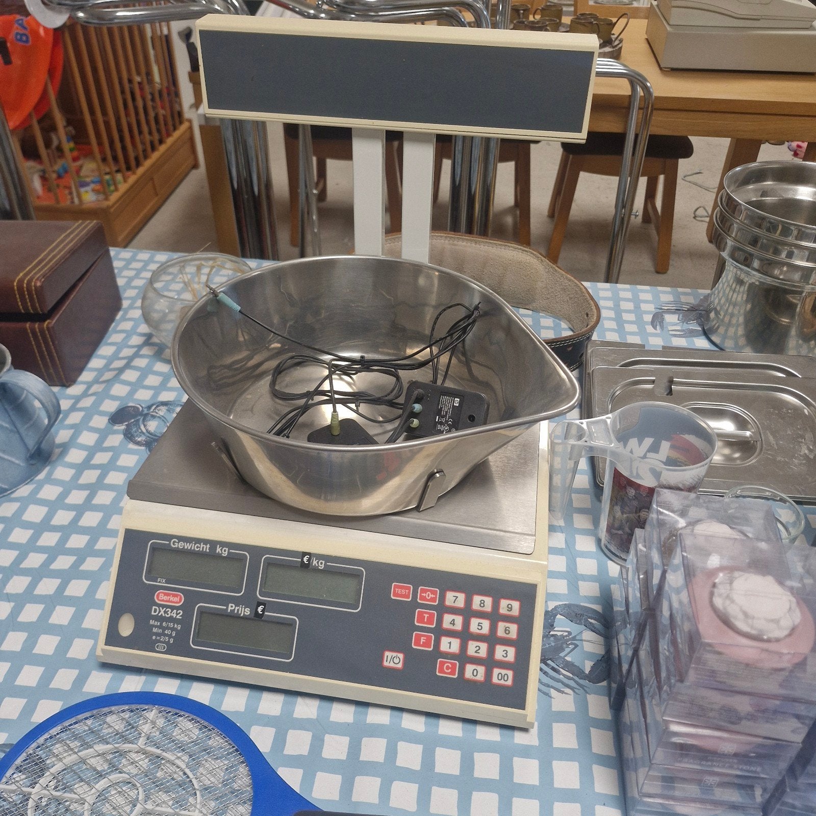 Digitale Weegschaal Berkel DX342 met Schaal, Ophalen of Verzenden