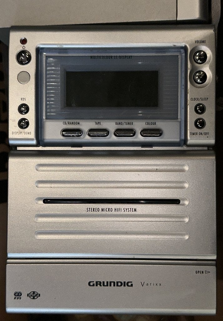 Grundig micro audiosysteem varixx ums 4401 spcd + afst. Bed, Microset, Ophalen, Overige merken, Tuner of Radio