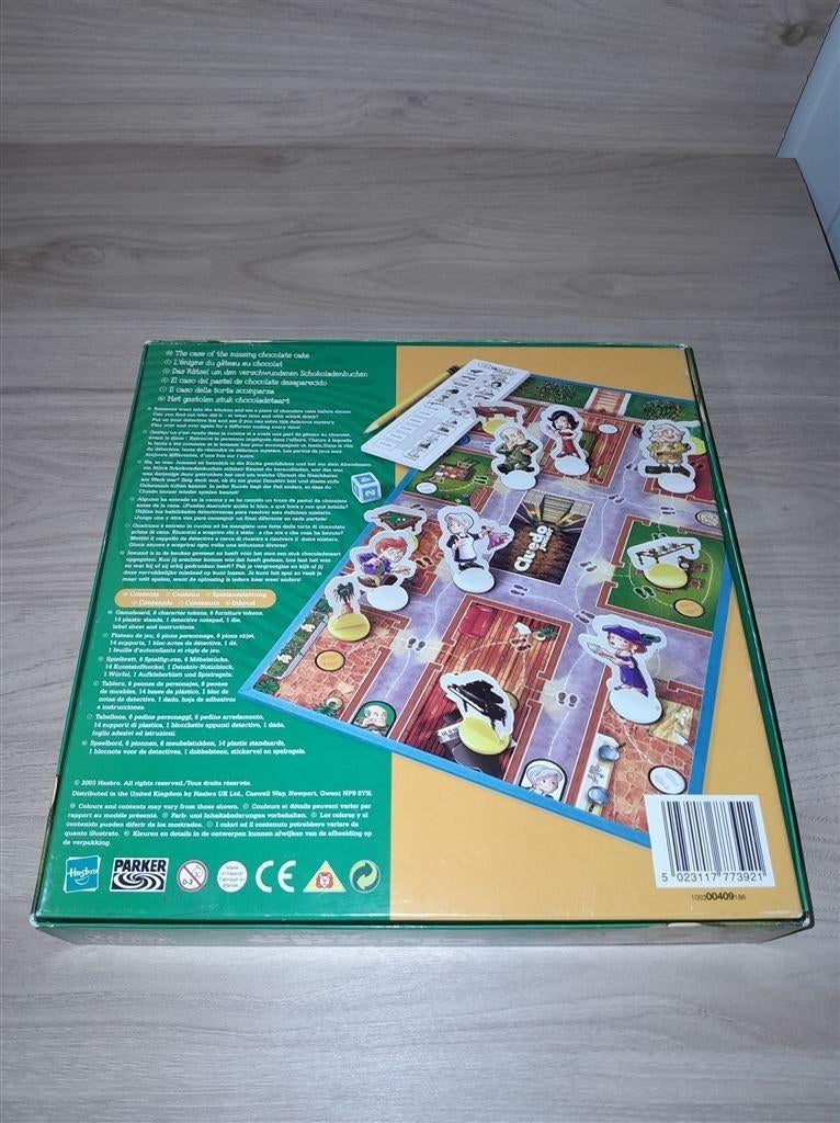 cluedo junior het gestolen stuk chocoladetaart - s4849, Hobby en Vrije tijd, Gezelschapsspellen | Bordspellen, Verzenden, Zo goed als nieuw