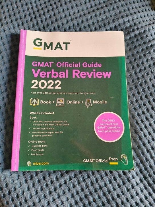 GMAT Official Guide 2022 - Complete Set (3 boeken), Boeken, Studieboeken en Cursussen, Ophalen of Verzenden, Zo goed als nieuw