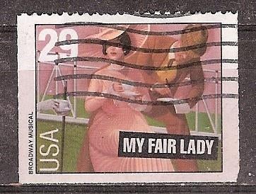 USA, Musical, My Fair Lady, 1993., Ophalen of Verzenden, Gestempeld, Noord-Amerika
