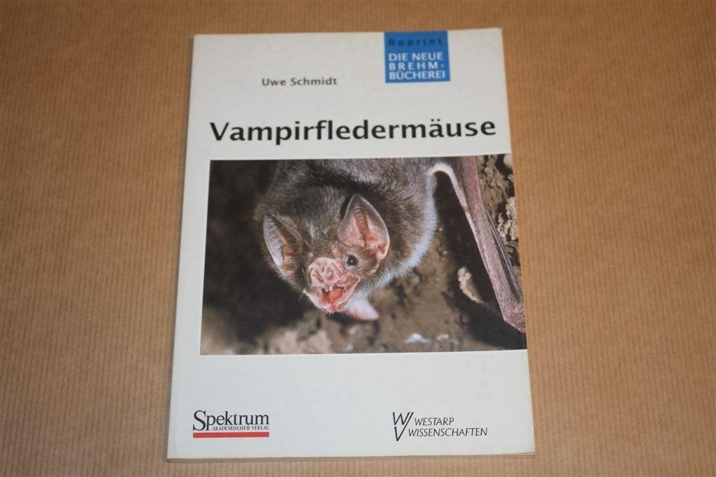 Vampirfledermäuse. Boek over Vampiervleermuizen., Ophalen of Verzenden, Gelezen
