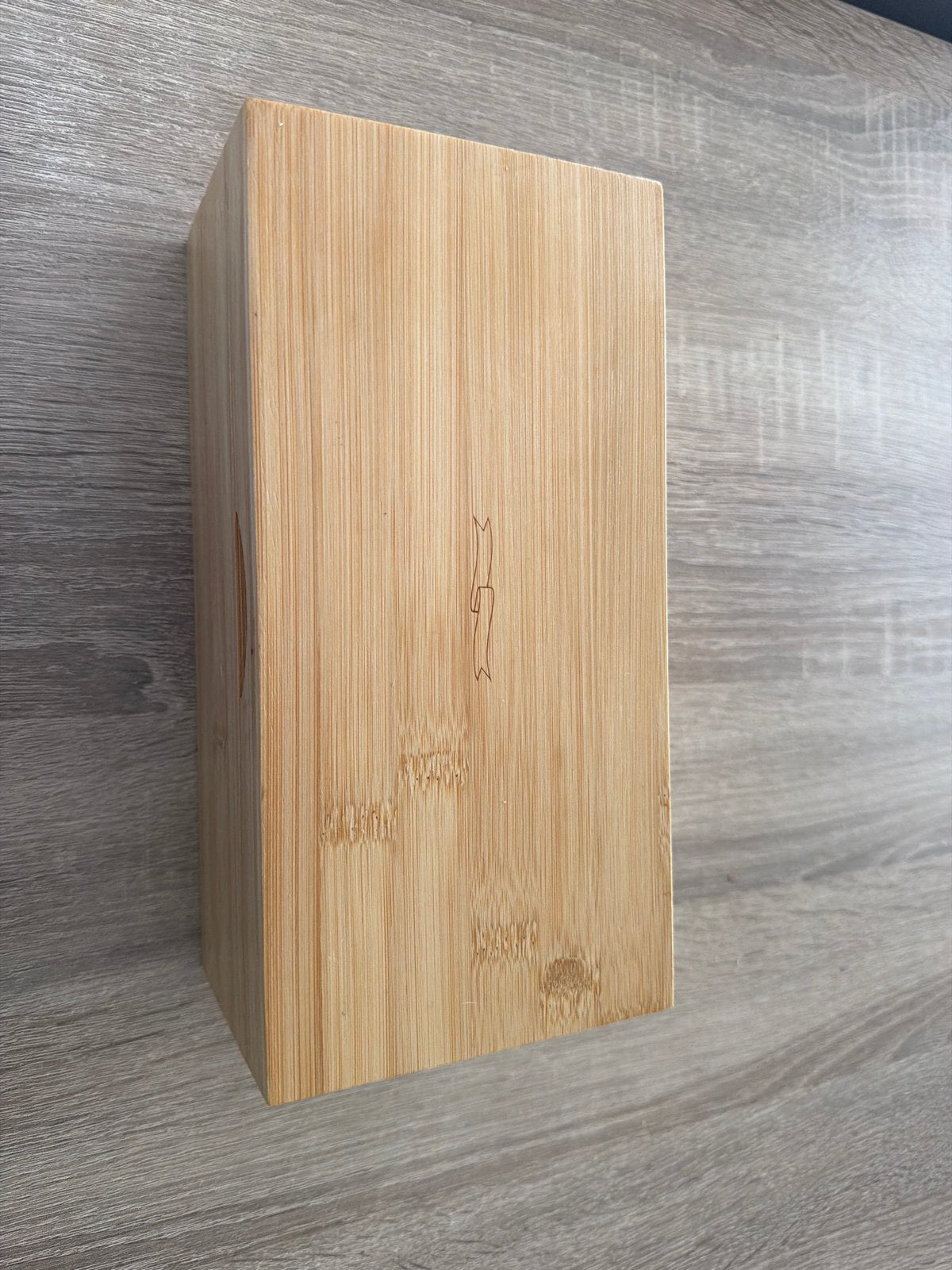 Houten Theedoos met 6 vakken, Huis en Inrichting, Ophalen, Gebruikt, Hout, Theedoos