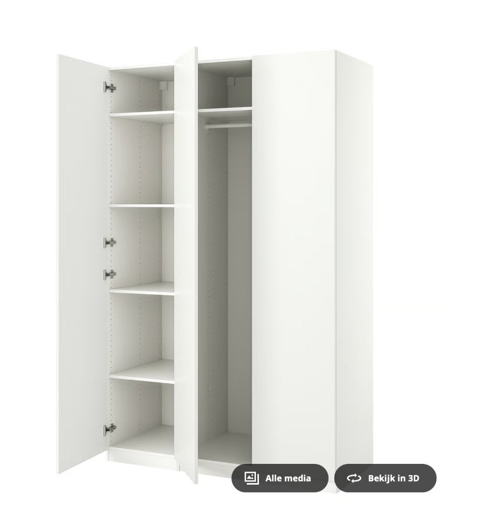 IKEA PAX / FORSAND Kledingkastcombinatie (al gedemonteerd!), Huis en Inrichting, Kasten | Kledingkasten, Ophalen, Gebruikt, 200 cm of meer