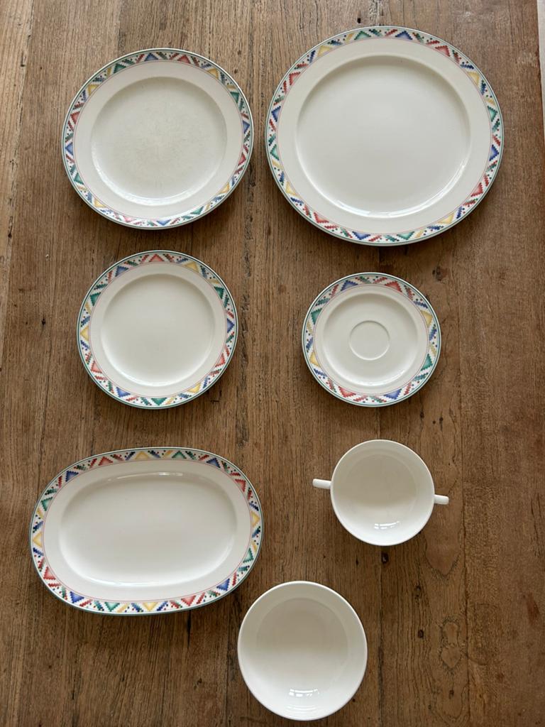 Villeroy & Boch Indian Look, Huis en Inrichting, Keuken | Servies, Ophalen, Gebruikt, Overige stijlen, Porselein