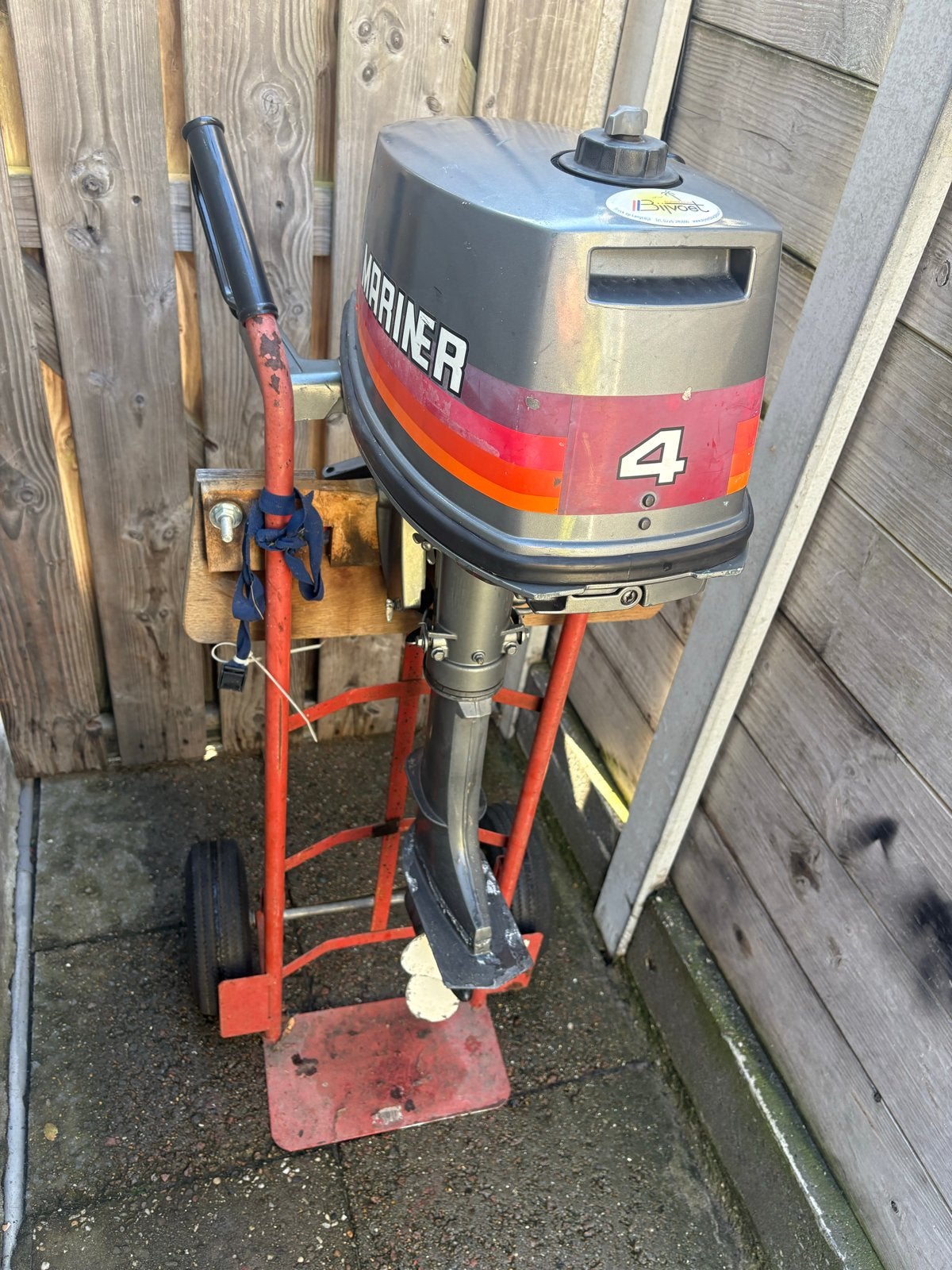 Mariner 4 PK Buitenboordmotor - Goed Werkend, Watersport en Boten, Gebruikt, Minder dan 5 pk, Viertaktmotor, Ophalen of Verzenden