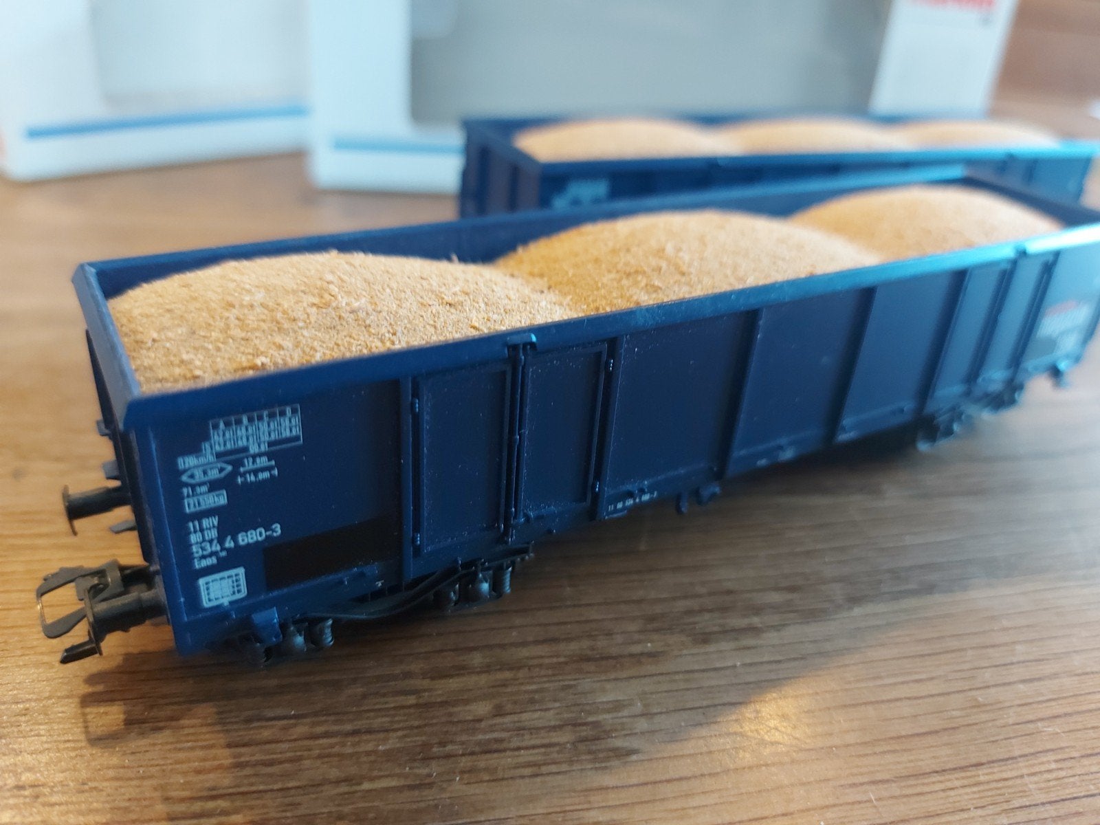 Märklin DB Eanos hogeboordwagens artnr 46902 in ovp, Hobby en Vrije tijd, Modeltreinen | H0, Wisselstroom, Wagon, Ophalen of Verzenden