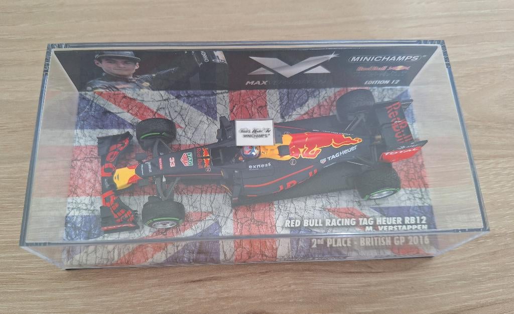 GP Engeland 2016 Max Verstappen, Ophalen of Verzenden, Nieuw, Auto, MiniChamps