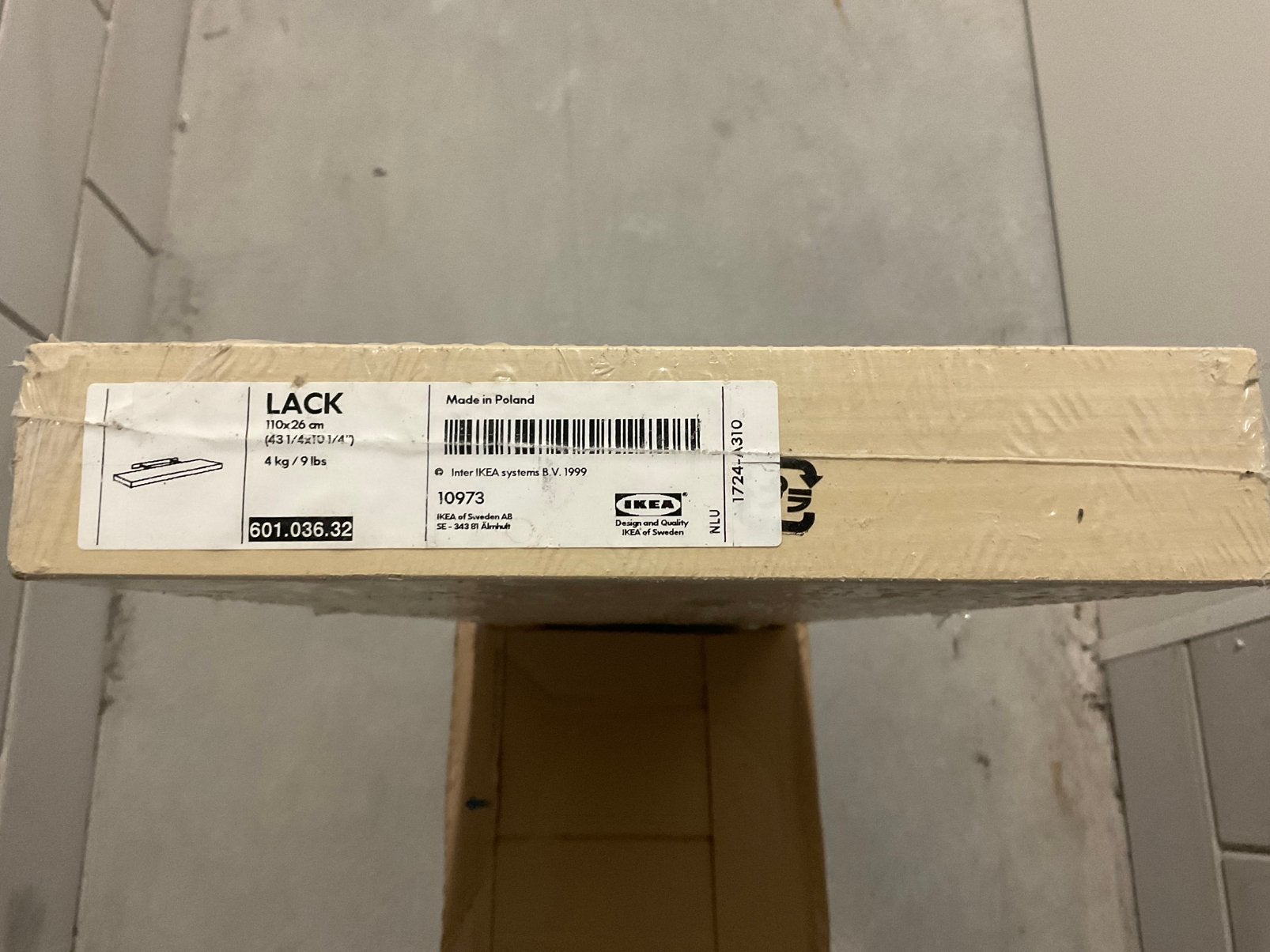 Te koop: nieuwe IKEA wandplank, Ophalen, Nieuw