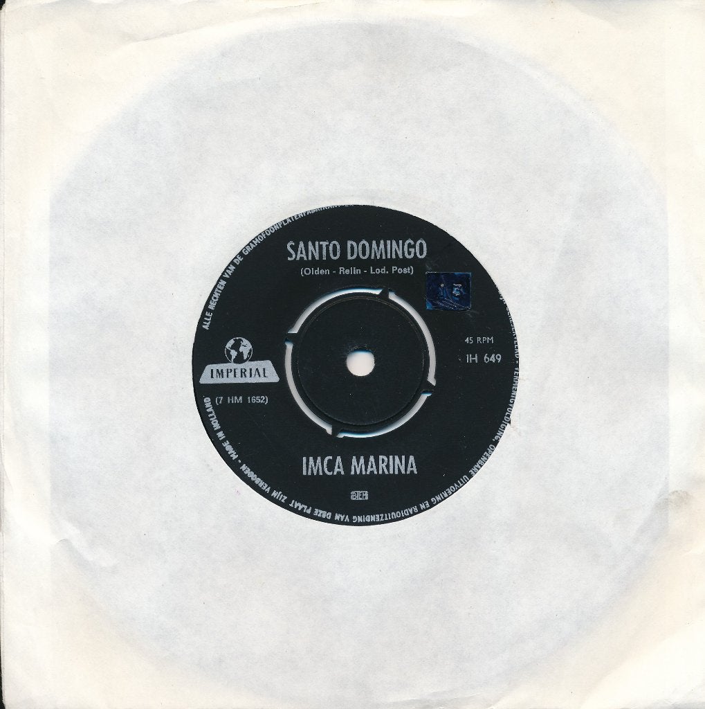 242 Imca Marina - Santo Domingo (1965), Ophalen of Verzenden, Gebruikt, 7 inch, Pop