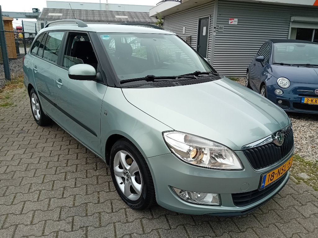 Skoda Fabia 1.2 TDI 55KW Combi 2010 Groen NIEUWE APK!!, Auto's, Skoda, Bedrijf, Te koop, Fabia, ABS, Airbags, Airconditioning