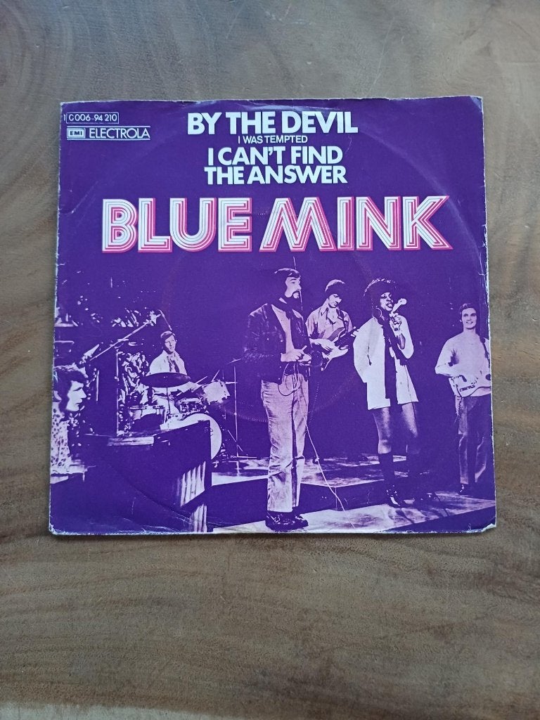 Blue Mink - By the Devil - Single - Vinyl, Gebruikt, 7 inch, Ophalen of Verzenden, Pop