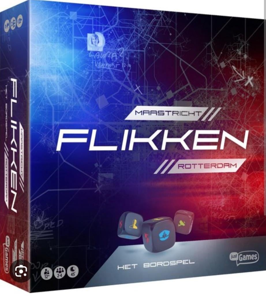 Flikken bordspel nieuw in doos te koop, Ophalen of Verzenden, Nieuw