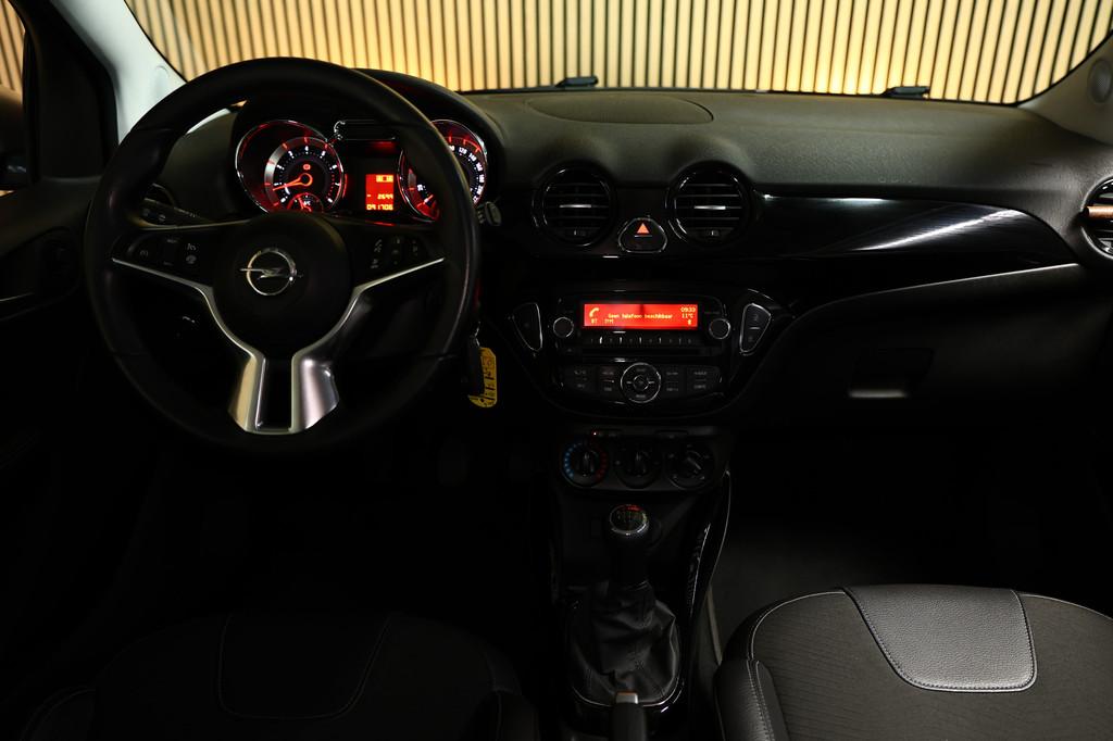 Opel ADAM 1.2 Jam LEDER BLUETH CRUISE AIRCO LMV '16, Voorwielaandrijving, 4 cilinders, 4 stoelen, 1229 cc