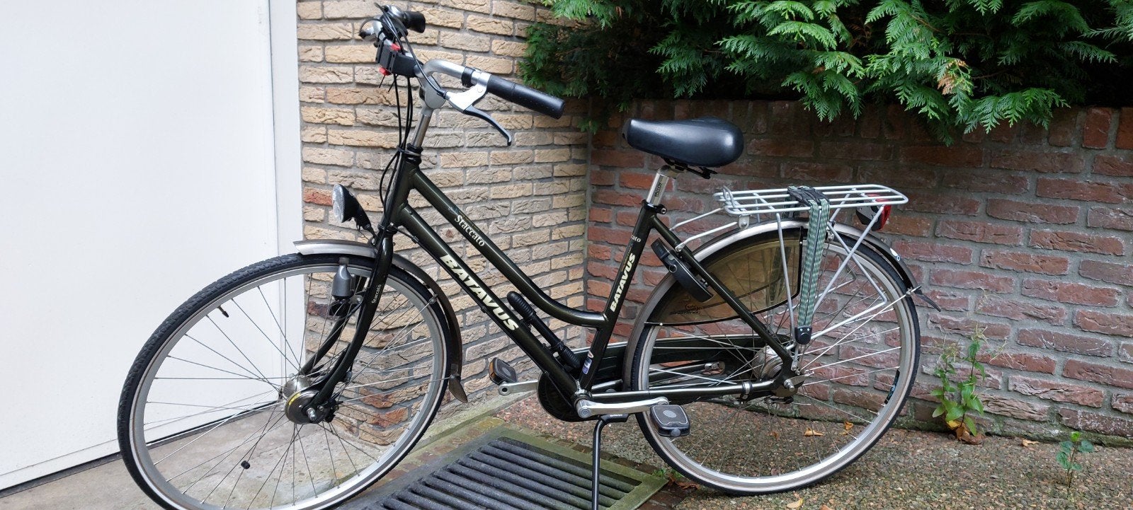 Dames- en herenfiets Batavus Staccato, Savannegroen., Fietsen en Brommers, Ophalen, 47 tot 50 cm, Versnellingen, Batavus