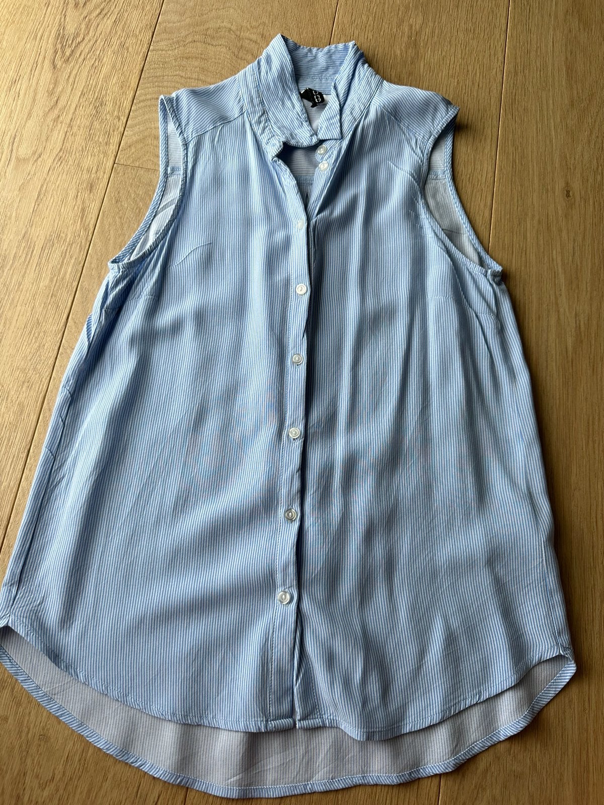 H&M Divided blouse 32, Ophalen of Verzenden, Gedragen, Maat 34 (XS) of kleiner, Blauw
