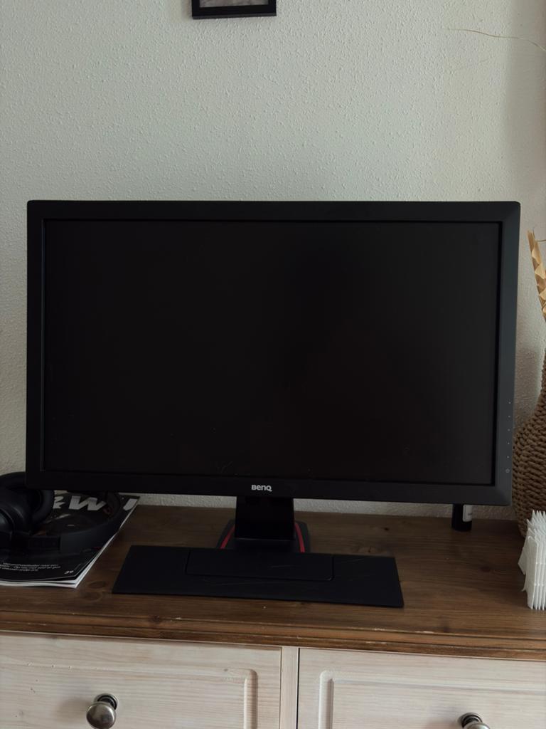 BenQ monitor 24 inch, Computers en Software, Ophalen, Zo goed als nieuw, Full HD, 60 Hz of minder