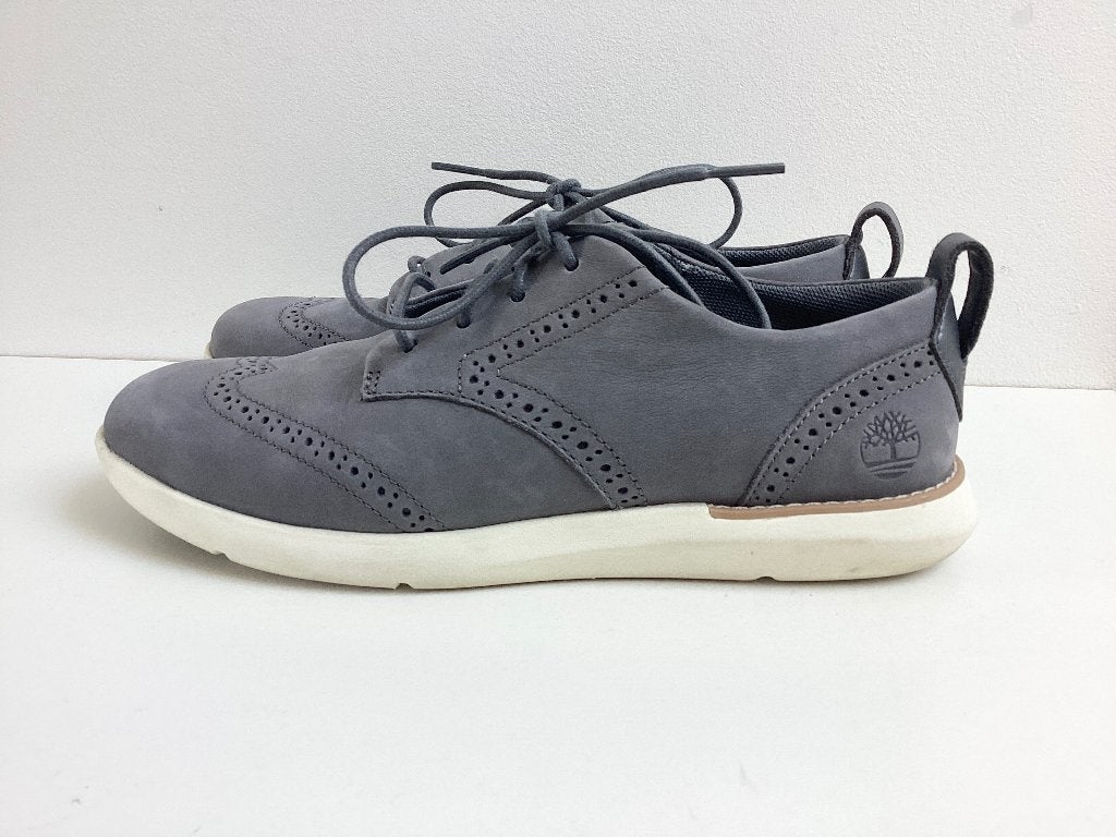 Timberland Hoverlite sneakers leer grijs mt 38, Kleding | Dames, Ophalen of Verzenden, Timberland, Grijs, Sneakers of Gympen
