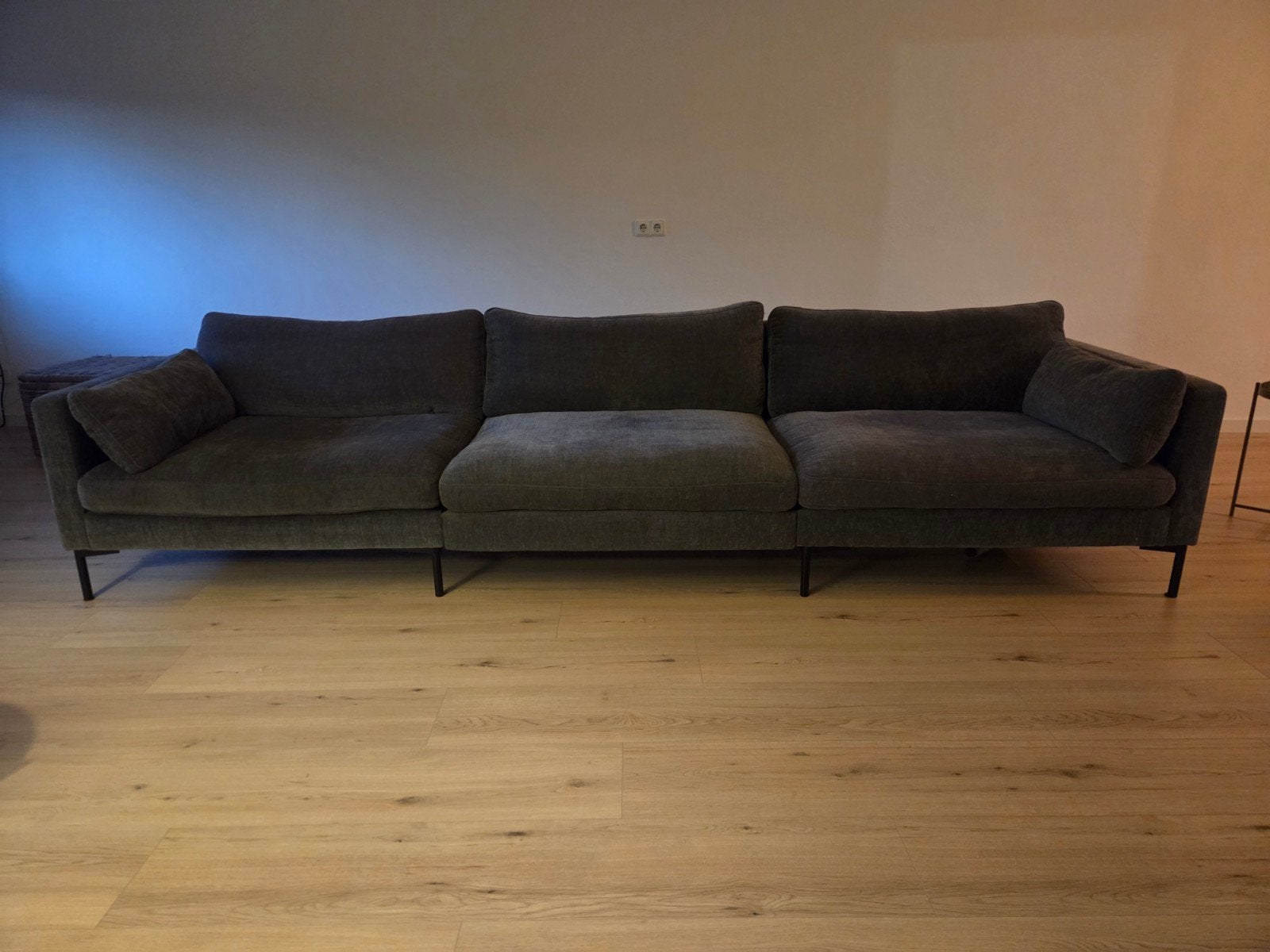 Zuiver Summer 4,5-zitsbank Antraciet, Modern, Comfortabel, Gebruikt, 100 tot 125 cm, 300 cm of meer