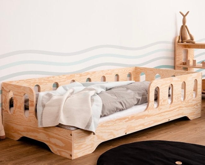 Montessoti bed met een matras 80x160 cm. Nieuw!, Kinderen en Baby's, Kinderkamer | Bedden, Ophalen, Nieuw