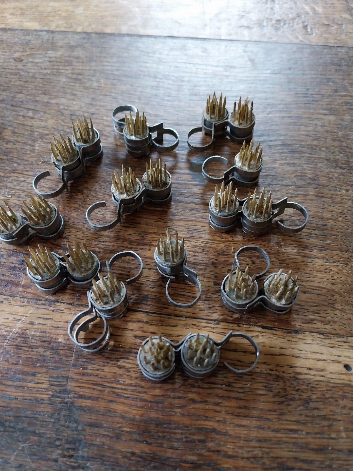 Set van 20 losse vintage bloemenprikkers / kenzans, Ophalen of Verzenden