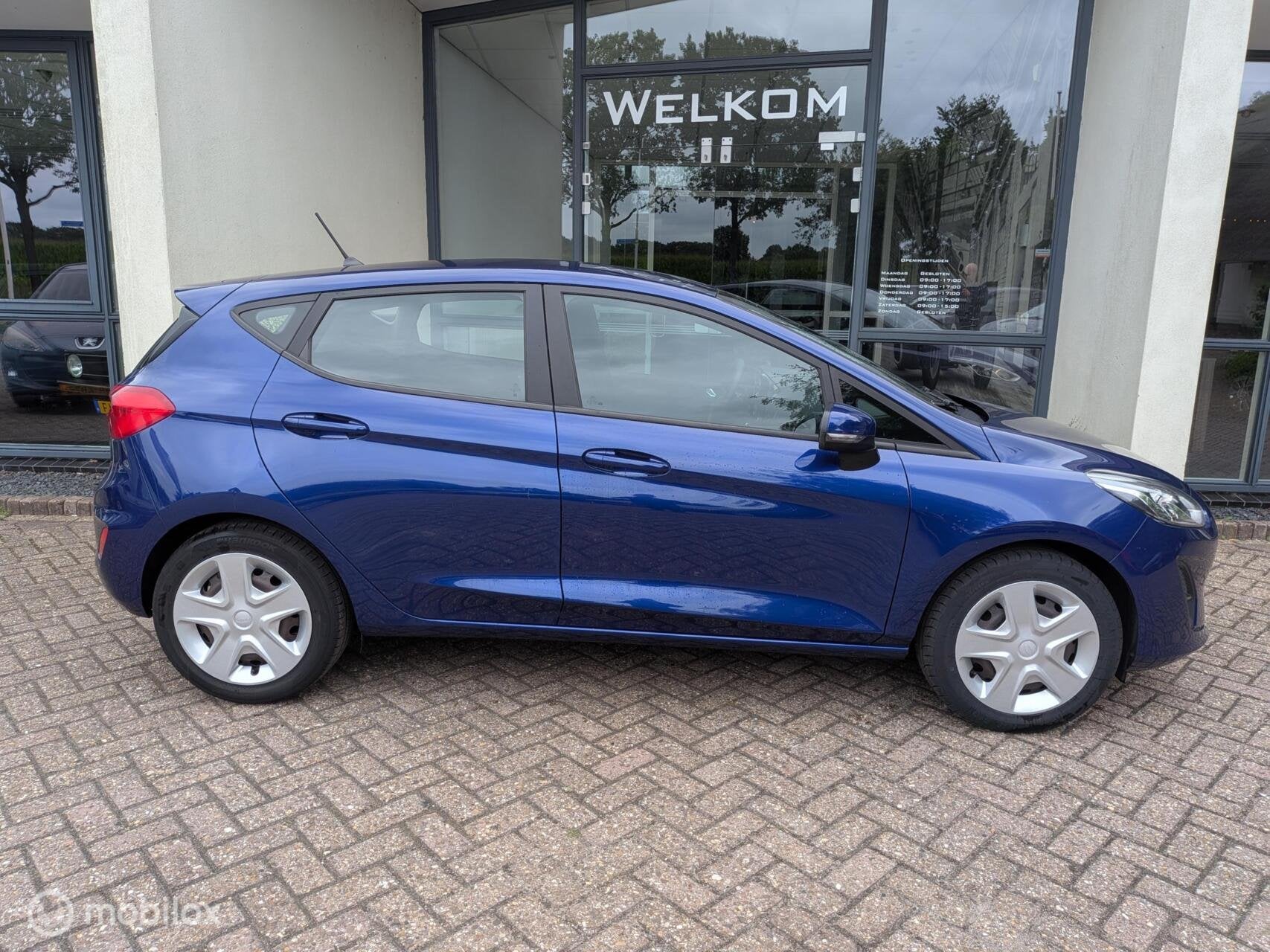 Ford Fiesta 1.1 CRUISE|PDC|CARPLAY|1E EIG., Auto's, Voorwielaandrijving, Blauw, 23 km/l, Origineel Nederlands
