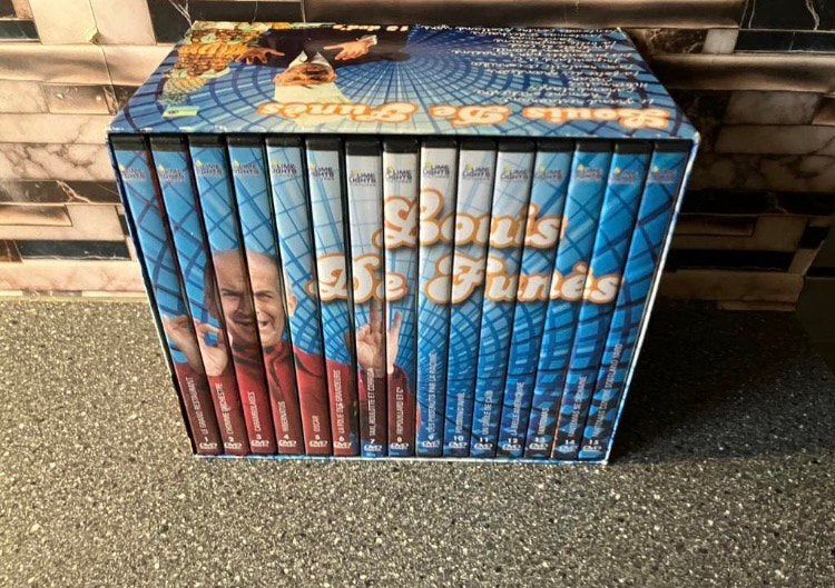 Louis De Funes 15 Dvd Box, Alle leeftijden, Ophalen of Verzenden, Zo goed als nieuw, Overige genres