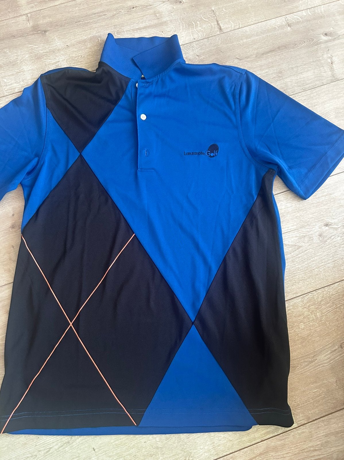 Greg Norman Golf polo heren S zgan sport, Ophalen of Verzenden, Zo goed als nieuw, Blauw
