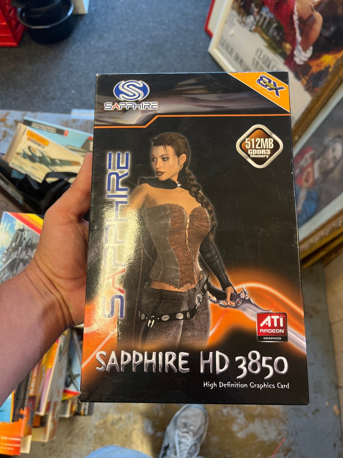 Sapphire HD 3850 512MB GDDR3 Grafische Kaart, Computers en Software, Ophalen of Verzenden, Gebruikt, GDDR3, AMD